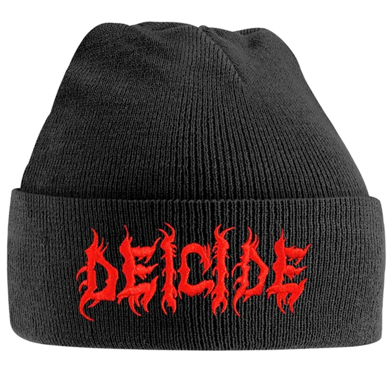 Deicide | Beanie Red Logo Double