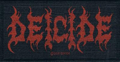 Deicide | Red Logo Woven Patch