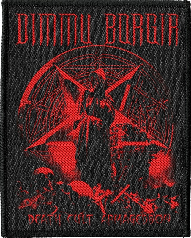 Dimmu Borgir | Death Cult Armageddon Red Woven Patch - Image 2