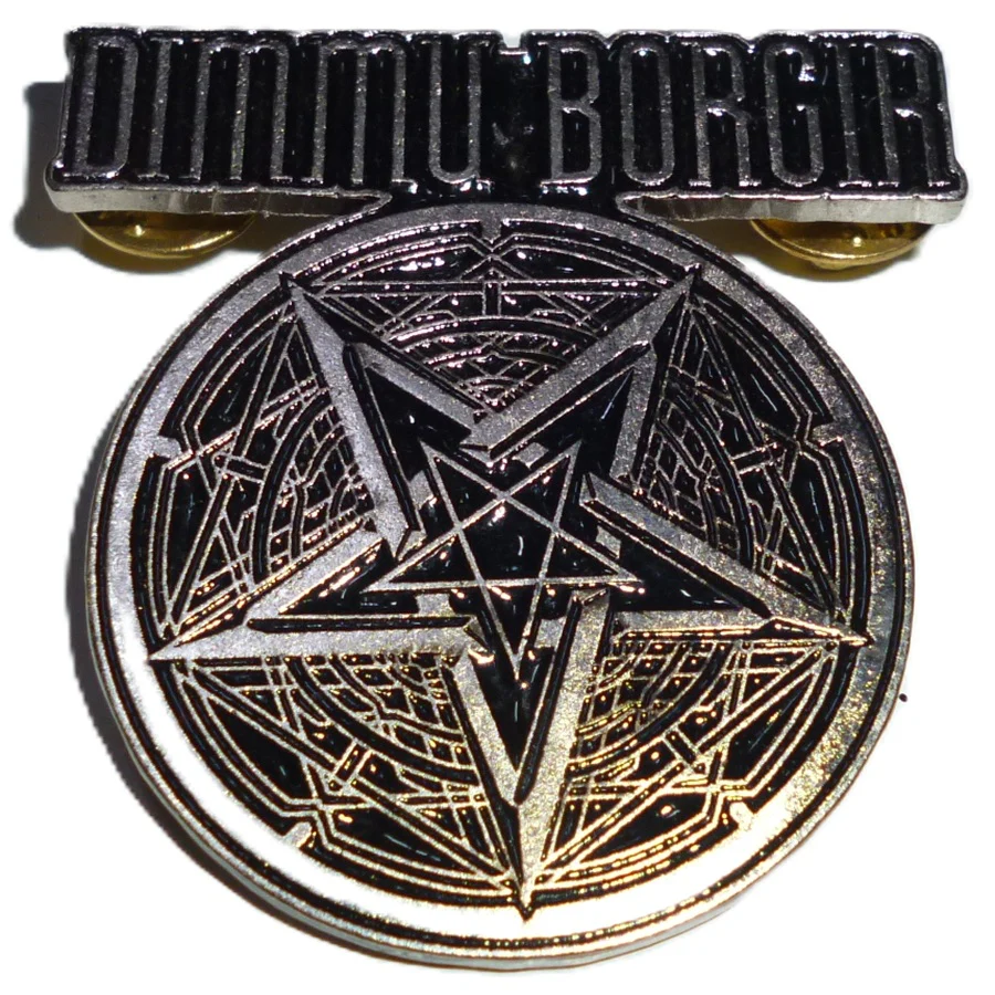 Dimmu Borgir | Pin Badge Death Cult Armageddon Black - Image 2