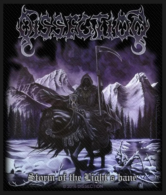 Dissection | Storm of The Lights Bane Woven Patch