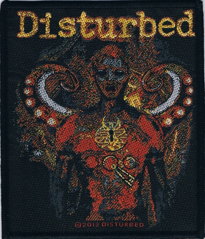 Disturbed | Guarded Woven Patch - Image 2
