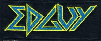 Edguy | Stitched Blue Yellow Logo
