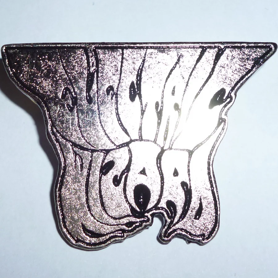 Electric Wizard | Pin Badge Black Mass Logo - Image 2