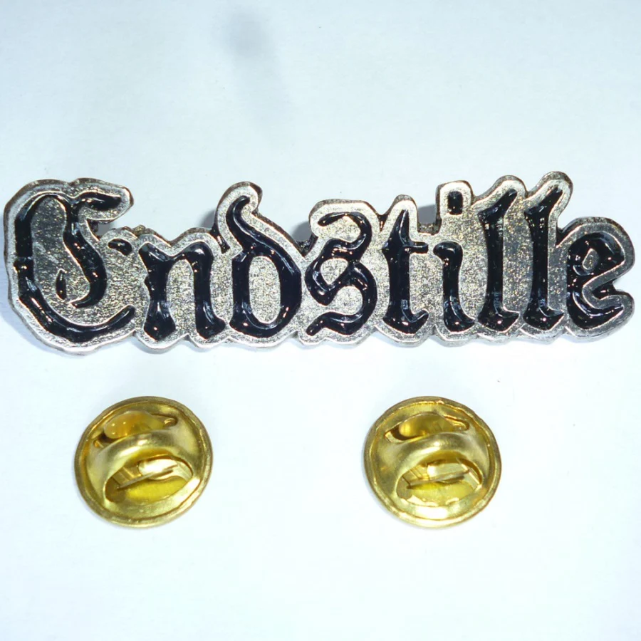 Endstille | Pin Badge Black Logo - Image 2