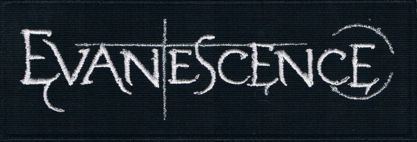 Evanescence | Stitched White Logo