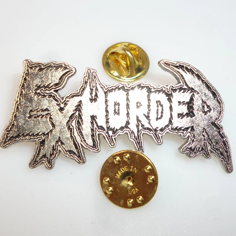 Exhorder | Pin Badge Logo - Image 3