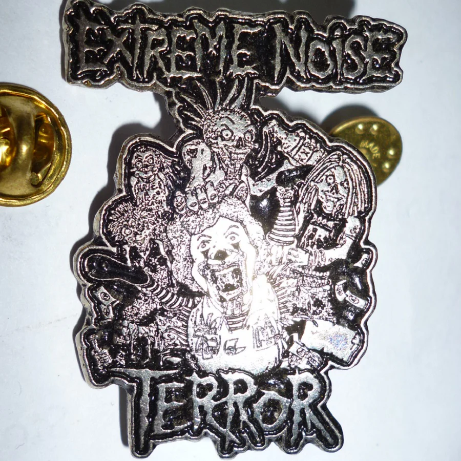 Extreme Noise Terror | Pin Badge In It For Life - Image 2