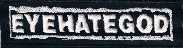 Eyehategod | Stitched White Logo