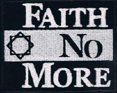 Faith No More | Stitched Black White Logo