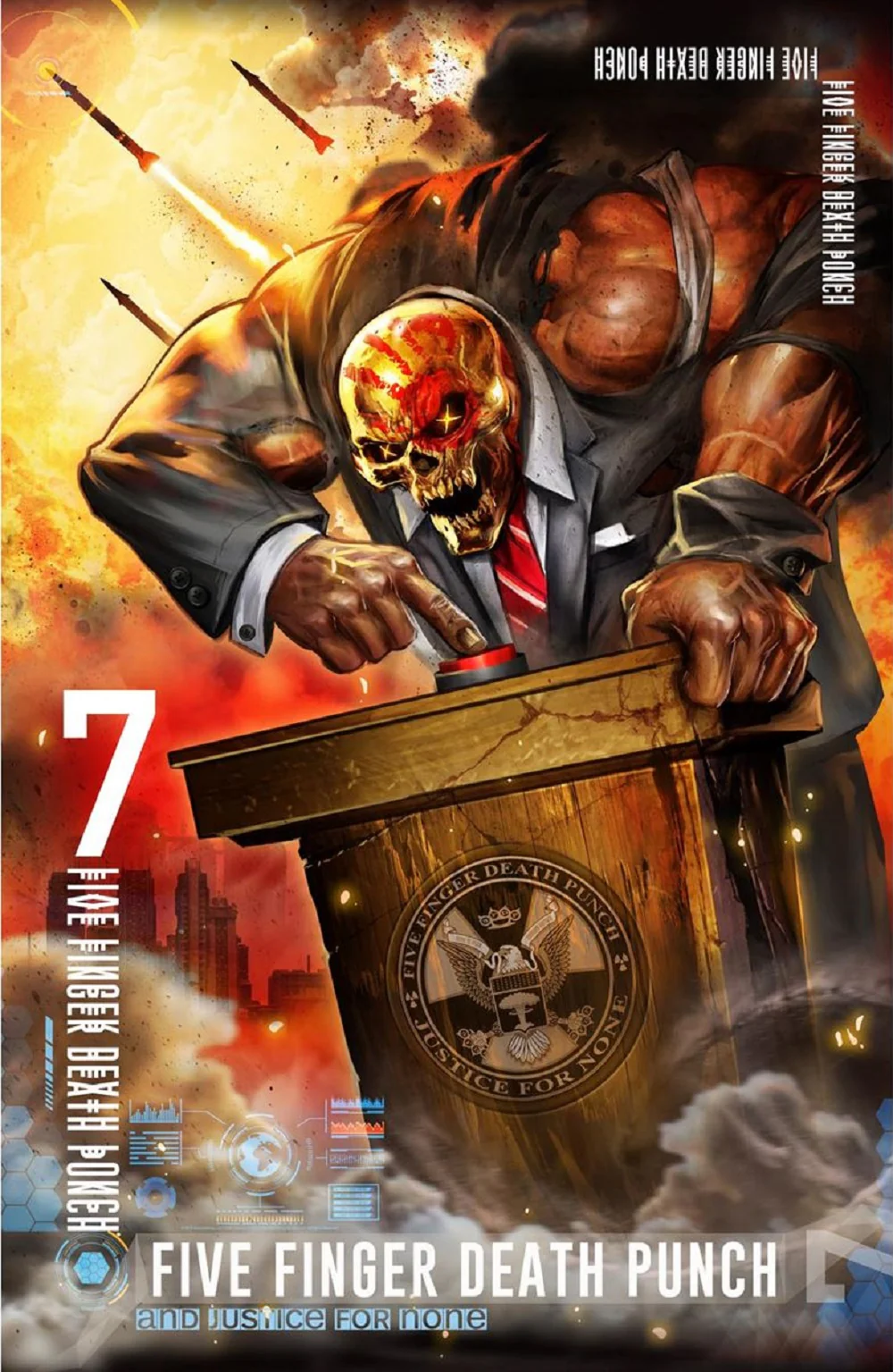 Five Finger Death Punch | And Justice For None Flag