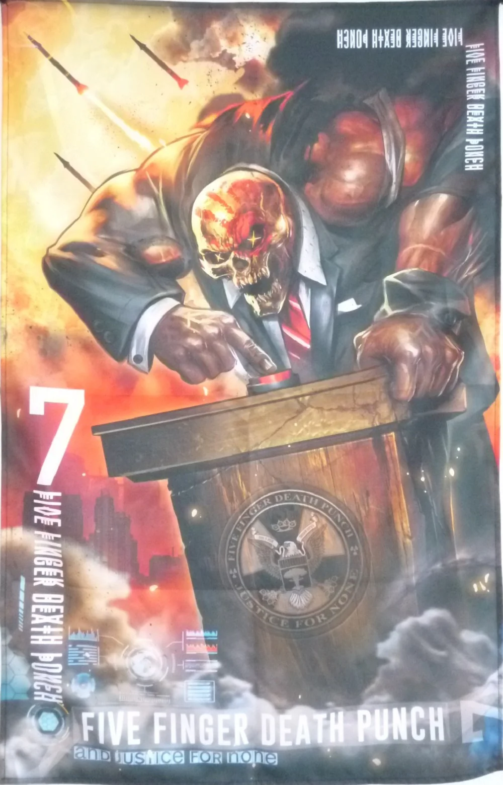 Five Finger Death Punch | And Justice For None Flag - Image 2