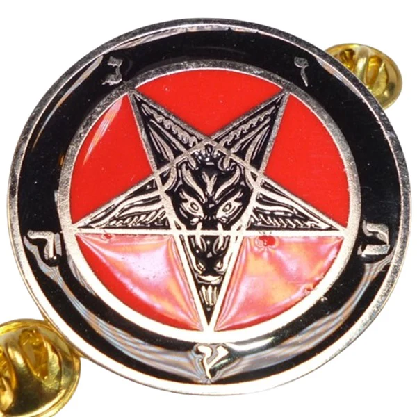 Generic | Pin Badge Satanic Symbology