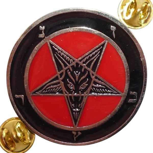 Generic | Pin Badge Satanic Symbology - Image 2