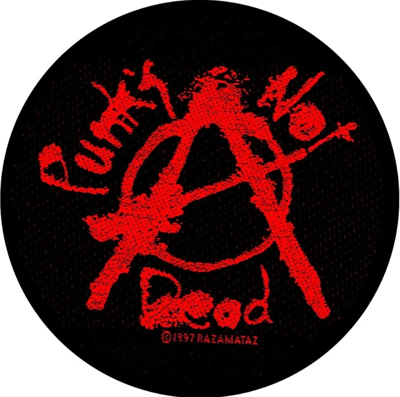 Generic | Punk's Not Dead Woven Patch