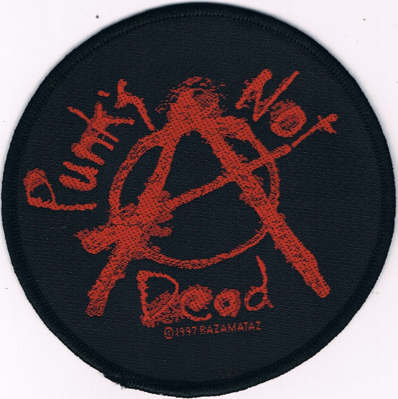 Generic | Punk's Not Dead Woven Patch - Image 2