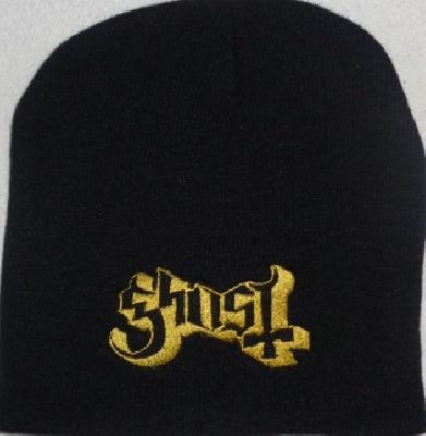 Ghost | Beanie Stitched Gold Logo - Image 2