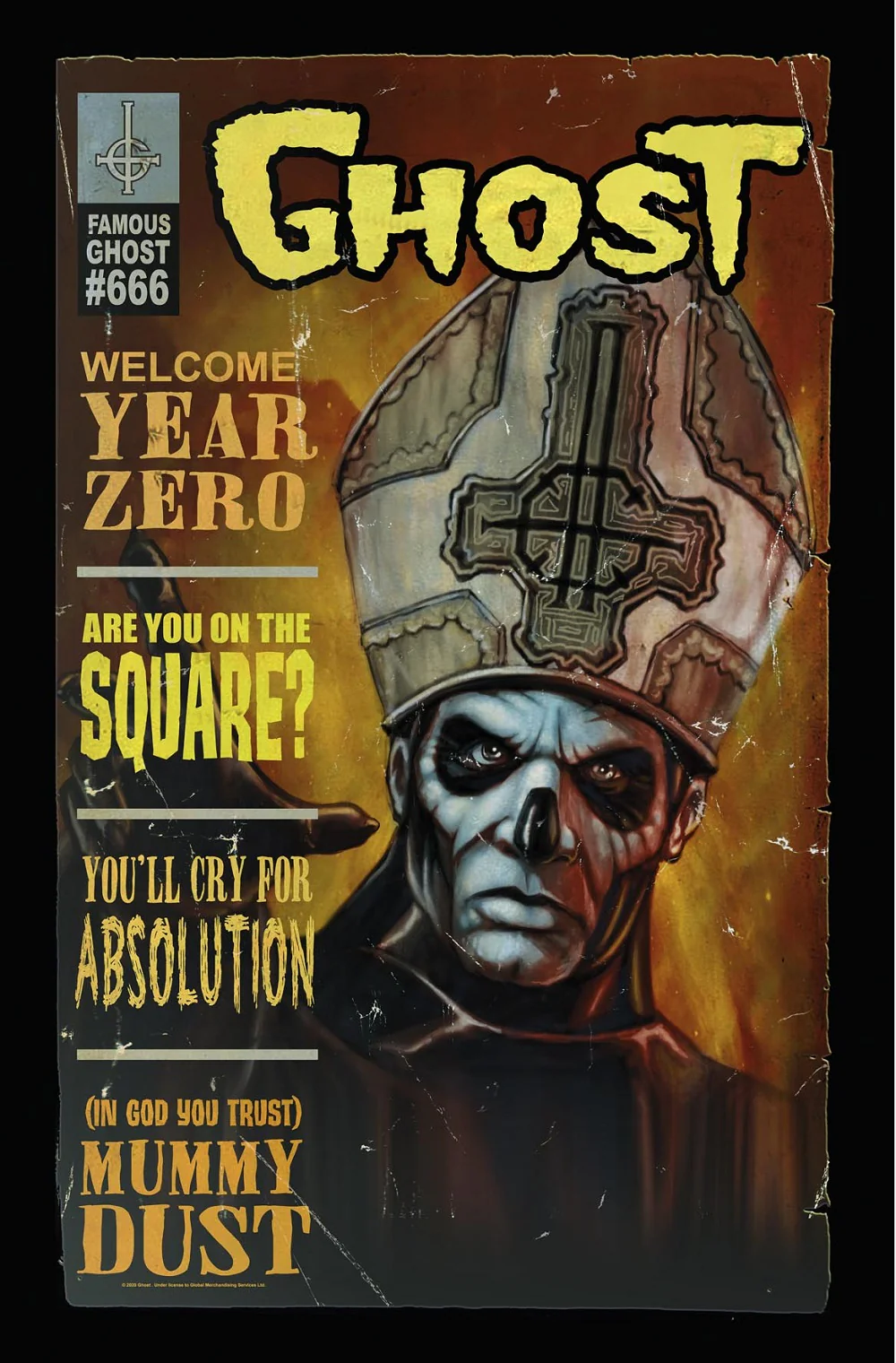Ghost | Magazine Flag