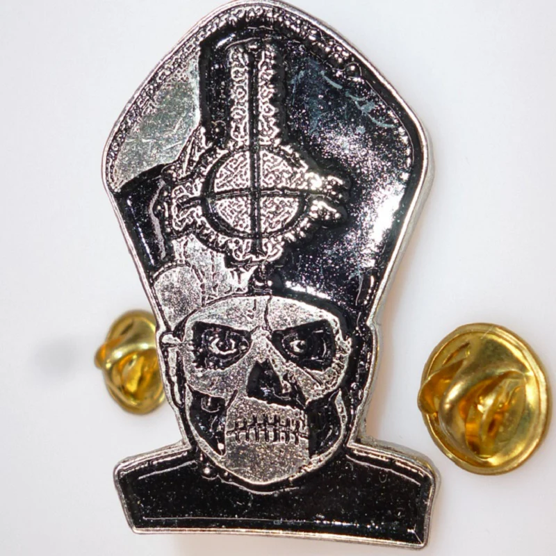 Ghost | Pin Badge Papa Head - Image 2