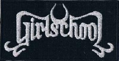 Girlschool | Stitched White Logo
