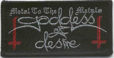 Goddess of Desire | Metal To The Metals Woven Patch - Image 2