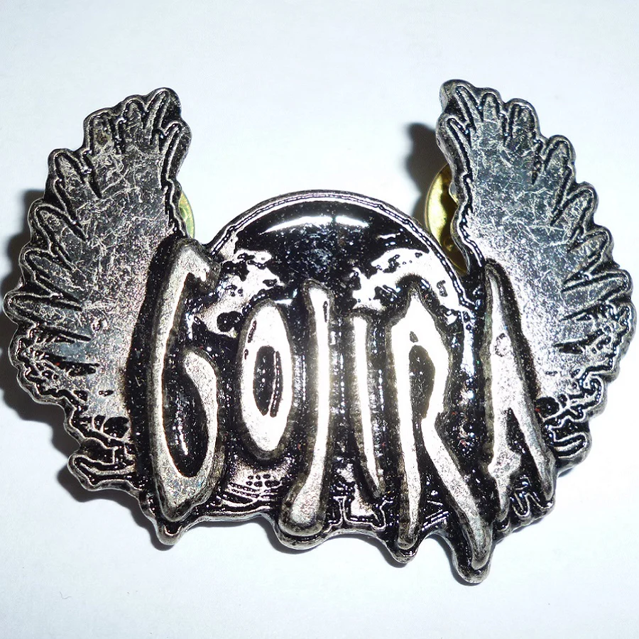Gojira | Pin Badge Logo Wings - Image 2