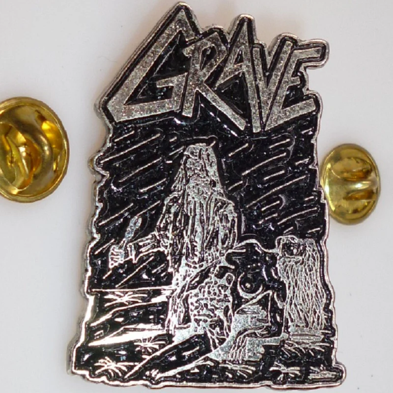Grave | Pin Badge Sexual Mutilation - Image 2