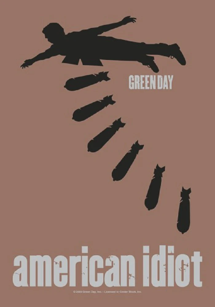 Green Day | American Idiot Human Bomber Flag