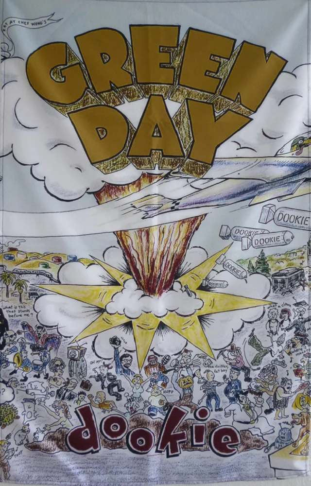 Green Day | Dookie Raz Flag - Image 2