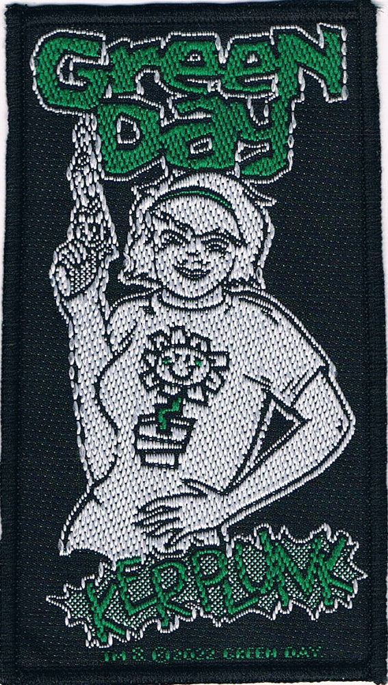 Green Day | Kerplunk Woven Patch - Image 2