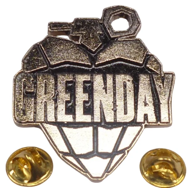 Green Day | Pin Badge Grenade - Image 2