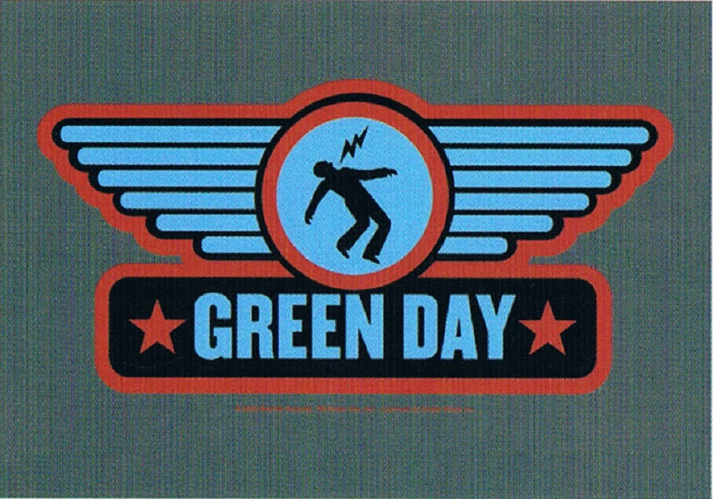 Green Day | Wings Flag - Image 2