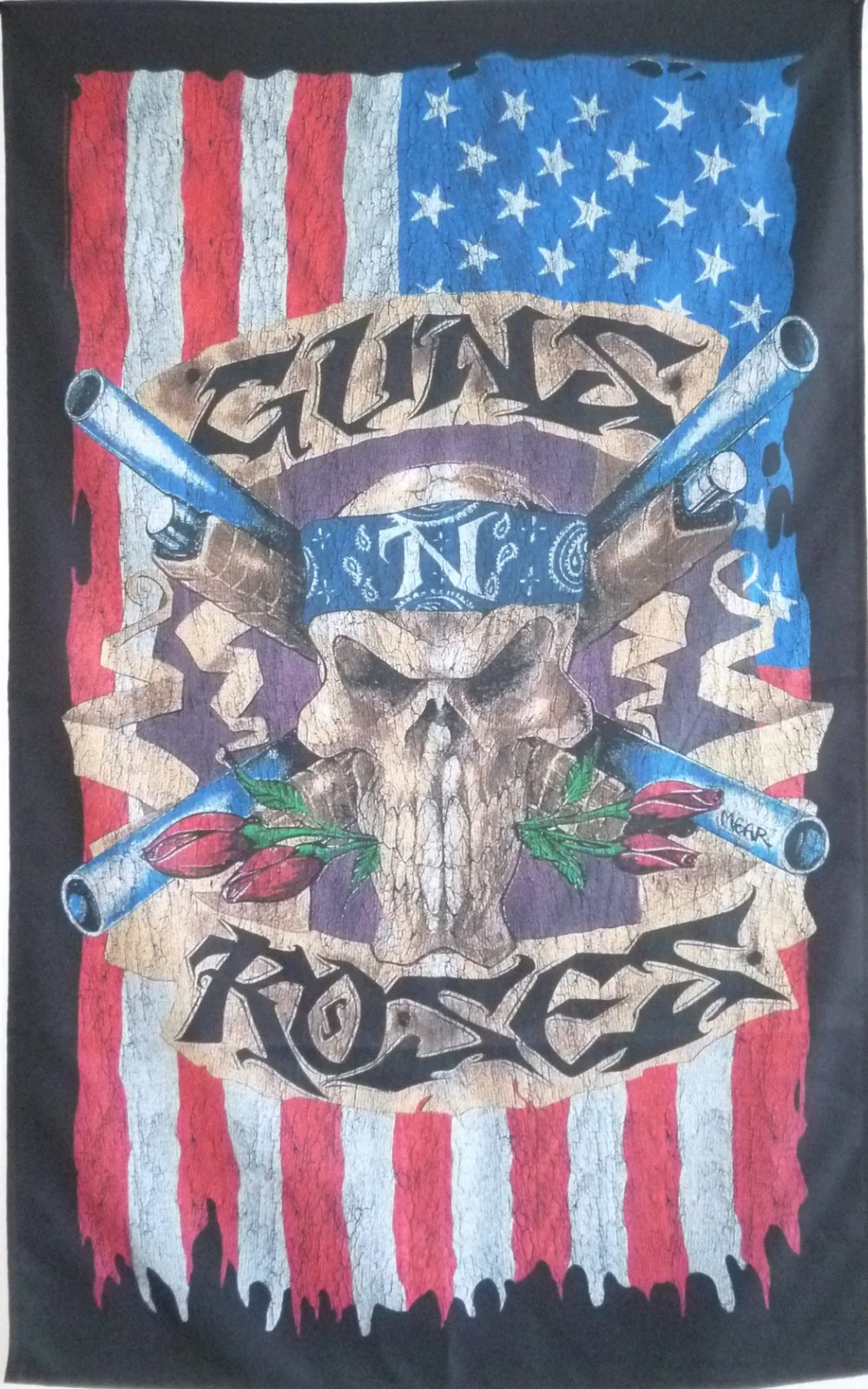 Guns & Roses | US Pirate Skull Flag - Image 2