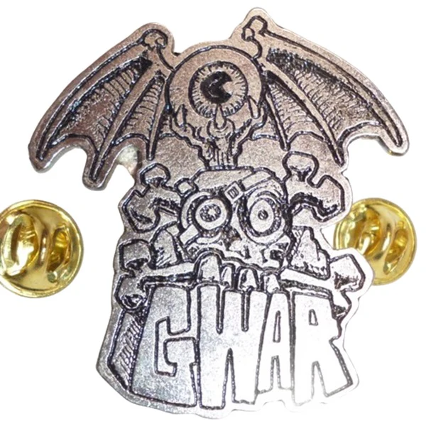 Gwar | Pin Badge Road Behind Looney - Image 2