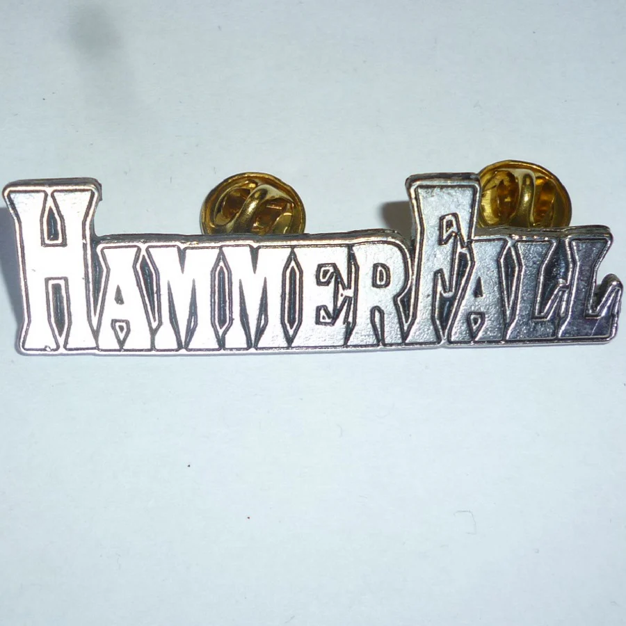 Hammerfall | Pin Badge 2D Logo