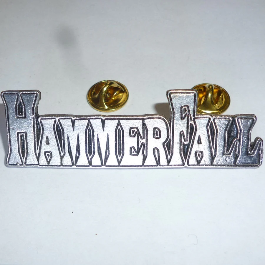 Hammerfall | Pin Badge 2D Logo - Image 2