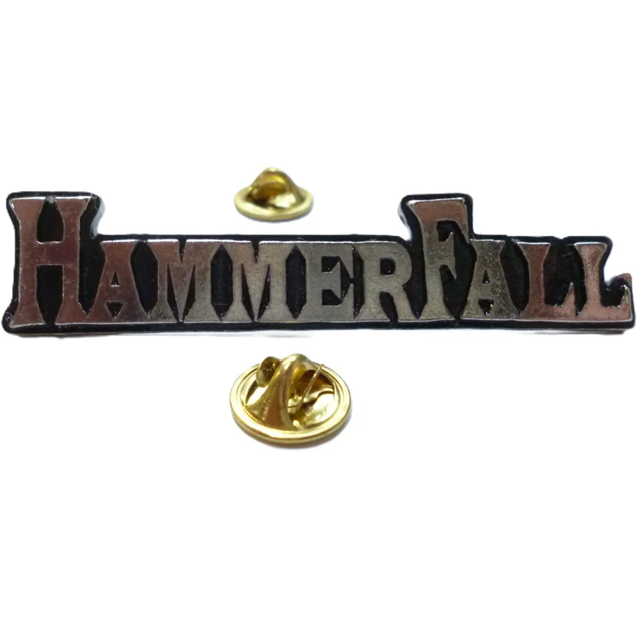 Hammerfall | Pin Badge 3D Logo - Image 3
