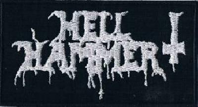 Hellhammer | Stitched White Logo
