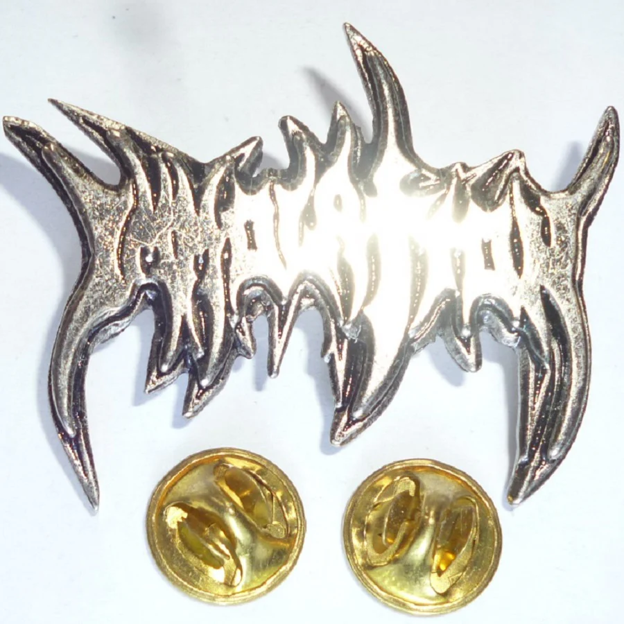 Immolation | Pin Badge 3D Logo