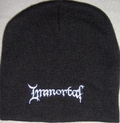 Immortal | Beanie Stitched White Logo - Image 2