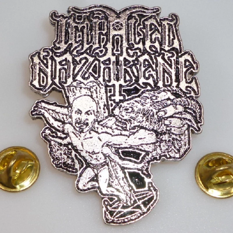 Impaled Nazarene | Pin Badge Mika Crucified - Image 2