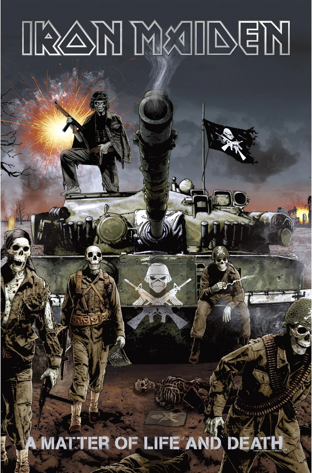 Iron Maiden | A Matter of Life And Death Flag