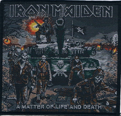 Iron Maiden | A Matter Of Life And Death Woven Patch - Image 2