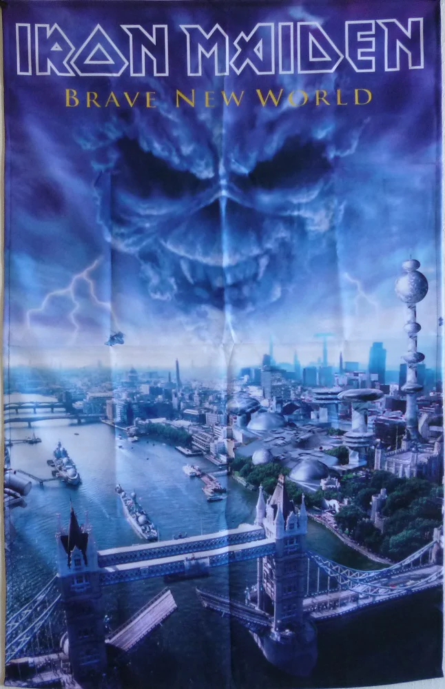 Iron Maiden | Brave New World Flag - Image 2