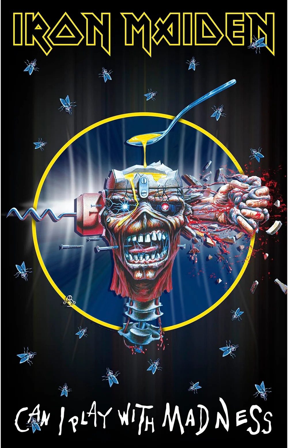 Iron Maiden | Can I Play With Madness Flag