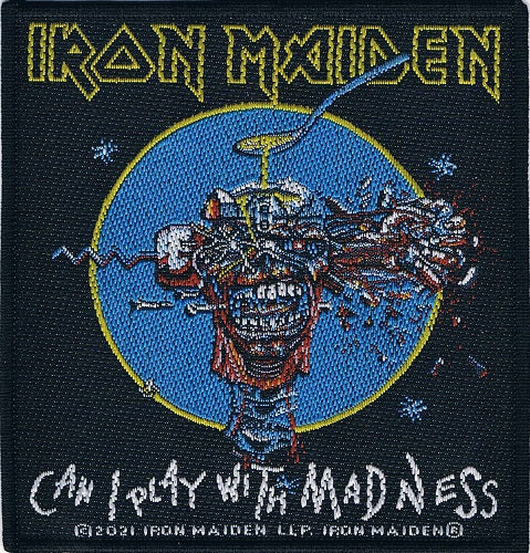 Iron Maiden | Can I Play With Madness Woven Patch - Image 2
