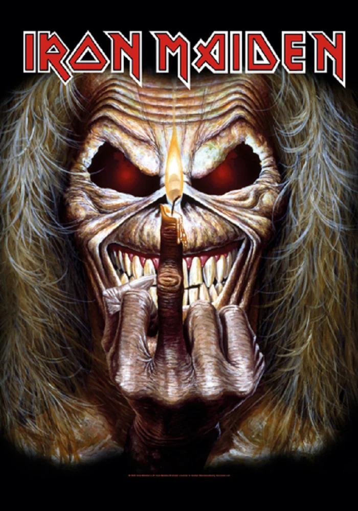 Iron Maiden | Candle Finger Flag