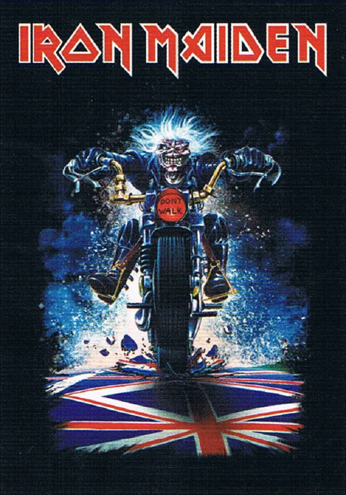 Iron Maiden | Eddie Biker Flag - Image 2