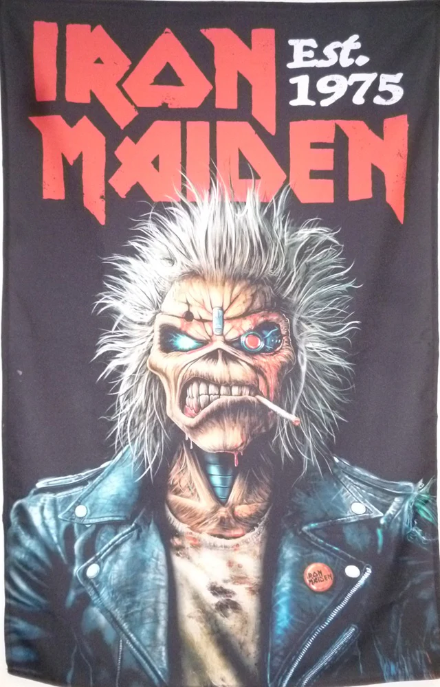 Iron Maiden | Est.1975 Flag - Image 2