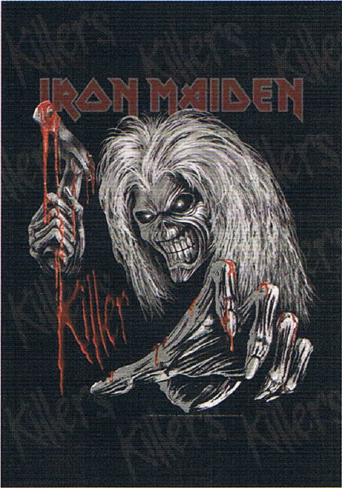 Iron Maiden | Killers Head Grey Flag - Image 2